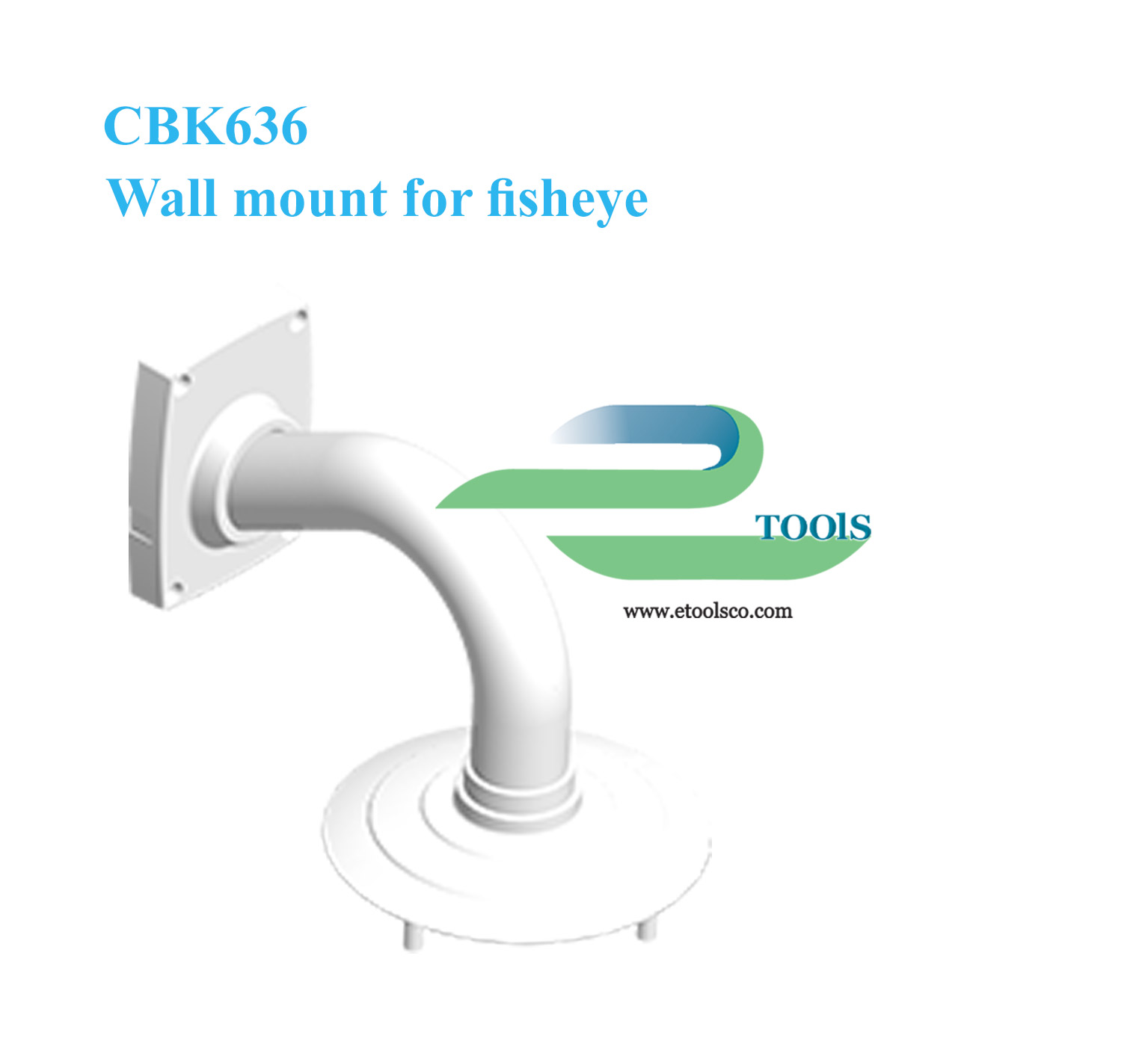 پایه دیواری صنعتی دوربین فیش آی سانل SN CBK636